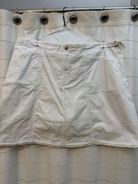 Fresh Produce White Casual Skort